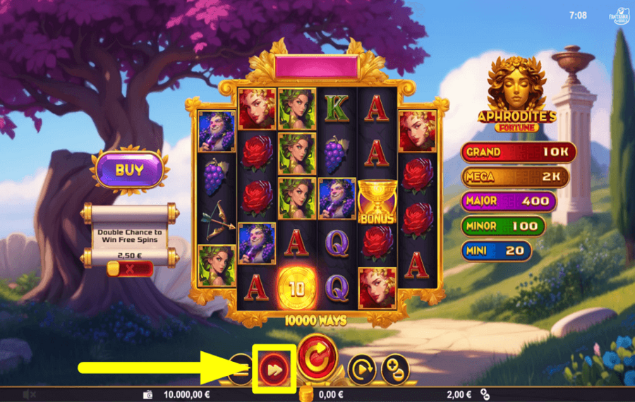 Aphrodites Fortune УВЕЛИЧЬТЕ ТЕМП.