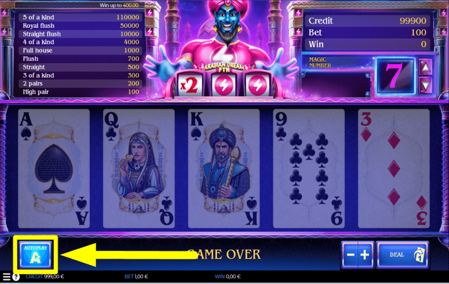 Arabian Dream FTN DISTRIBUER AUTOMATIQUEMENT.