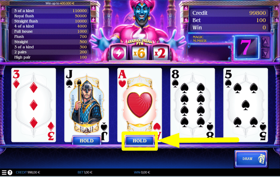 Arabian Dream FTN DÉCIDER DE VOTRE MAIN.