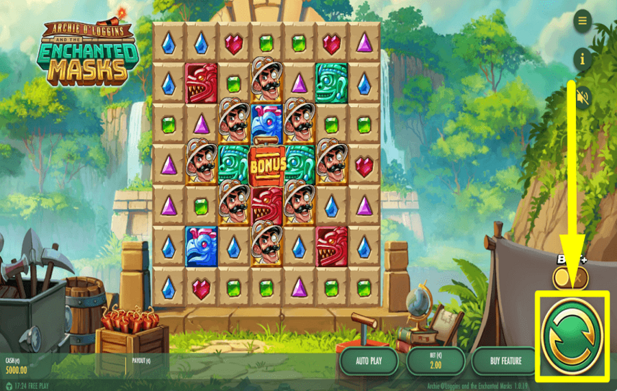 Archie OLoggins and the Enchanted Masks COMIENZA EL JUEGO.