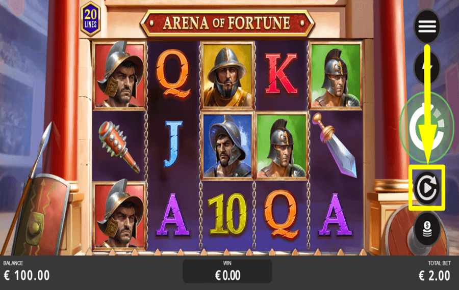 Arena of Fortune PROCEED AUTOMATICALLY.
