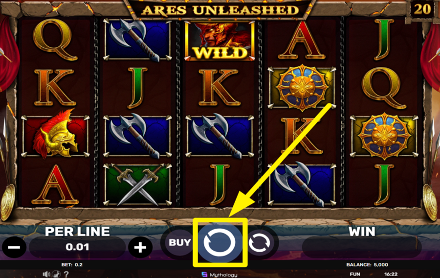 Ares Unleashed TOURNER POUR RÉUSSIR.