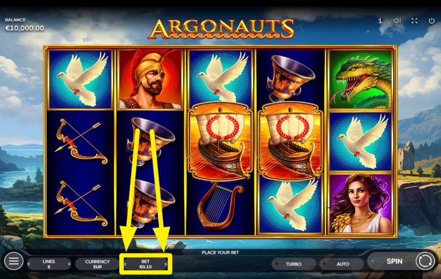 Argonauts SET YOUR STAKE.