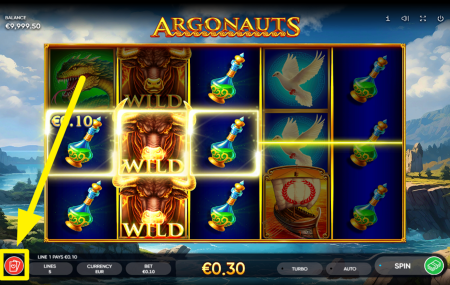 Argonauts GAMBLE YOUR WIN.