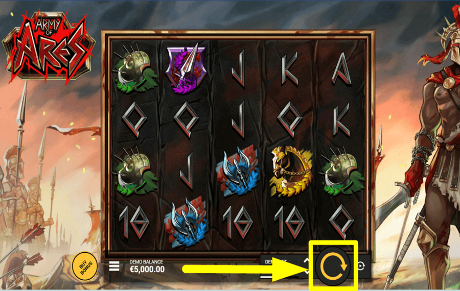 Army of Ares TIME TO GAMBLE.