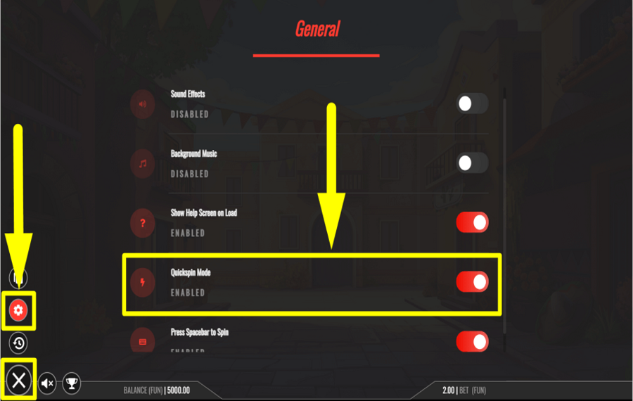 Arriba Heat Salsa Wilds CHANGE SPIN SPEED.