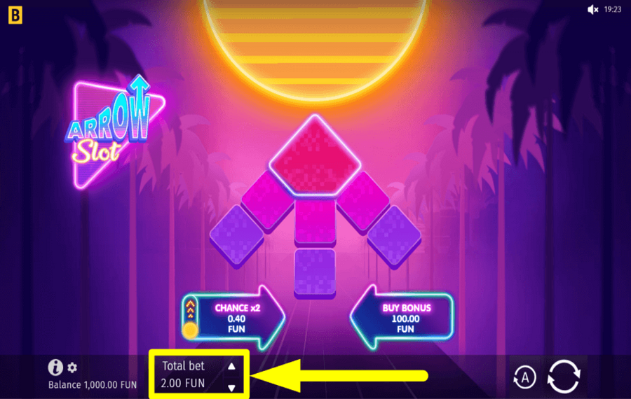 Arrow Slot FAI LA TUA SCOMMESSA.