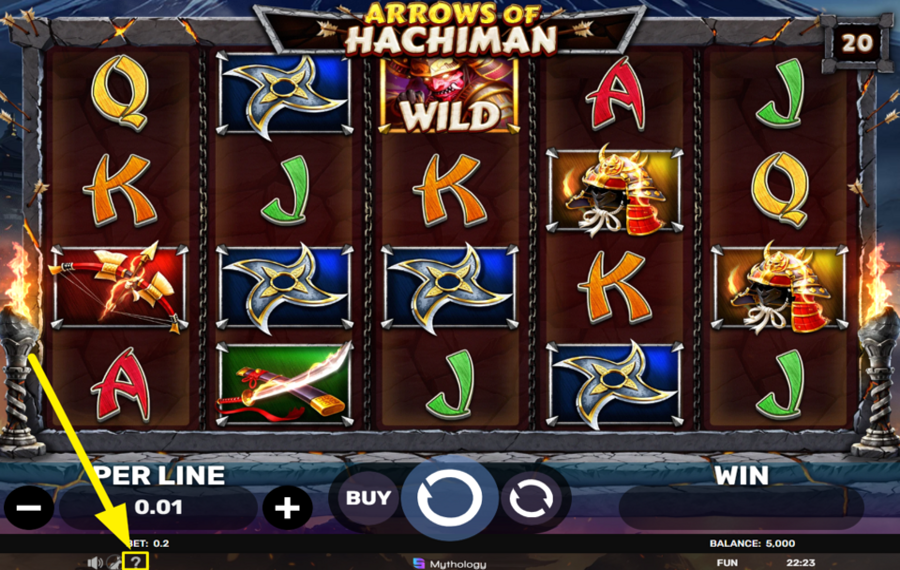 Arrows of Hachiman AJUSTA LA VELOCIDAD DEL JUEGO.