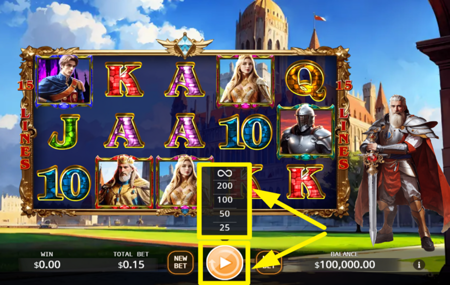 Arthurian Legend ACTIVAR JUEGO AUTOMÁTICO.