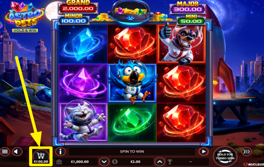 Astro Pets Hold and Win MAKE IT INTERESTING!