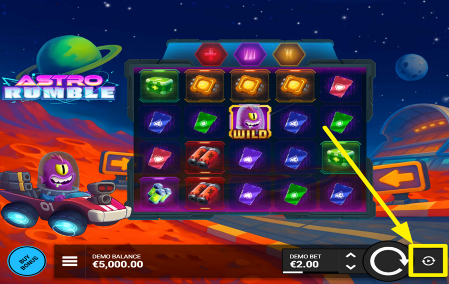 Astro Rumble AUTOPLAY AKTIVIEREN.