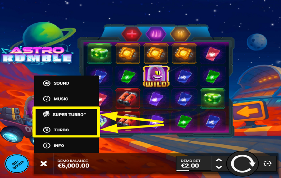 Astro Rumble VERBESSERE DAS SPIEL.