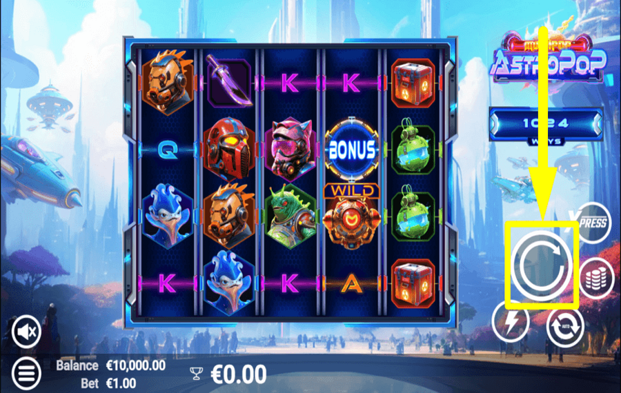 AstroPop ВРАЩАЙТЕСЬ И ПОЛУЧАЙТЕ НАГРАДЫ.