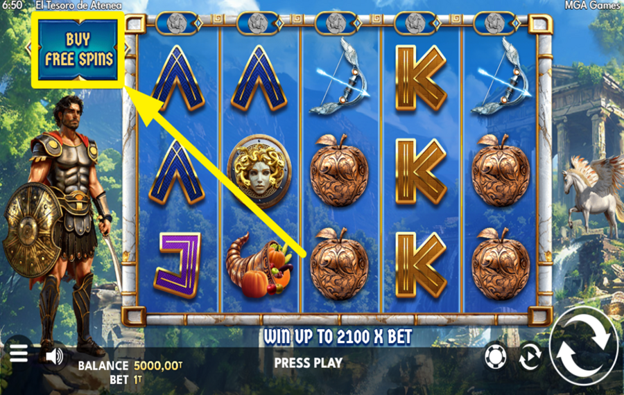 Athenas Treasure FREE SPINS, MORE WINS?