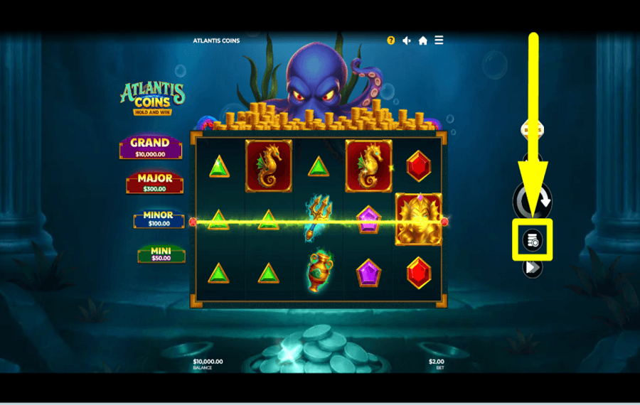 Atlantis Coins Hold and Win СДЕЛАЙ ТЕ СТАВКУ.