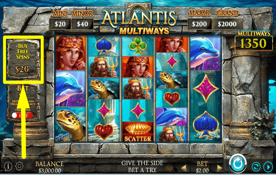 Atlantis Multiways ACQUÉRIR DES TOURS SUPPLÉMENTAIRES.