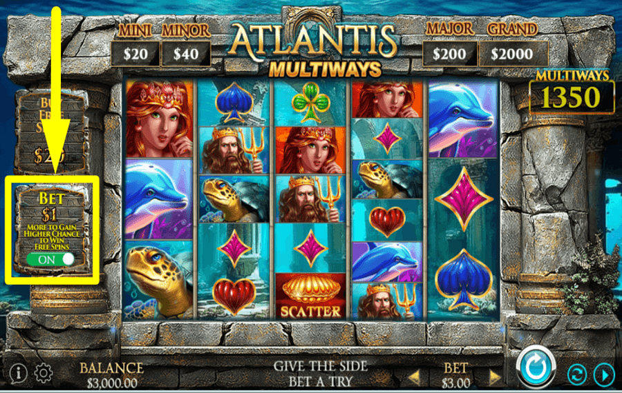 Atlantis Multiways APPROUVER LE PARI ANTE.