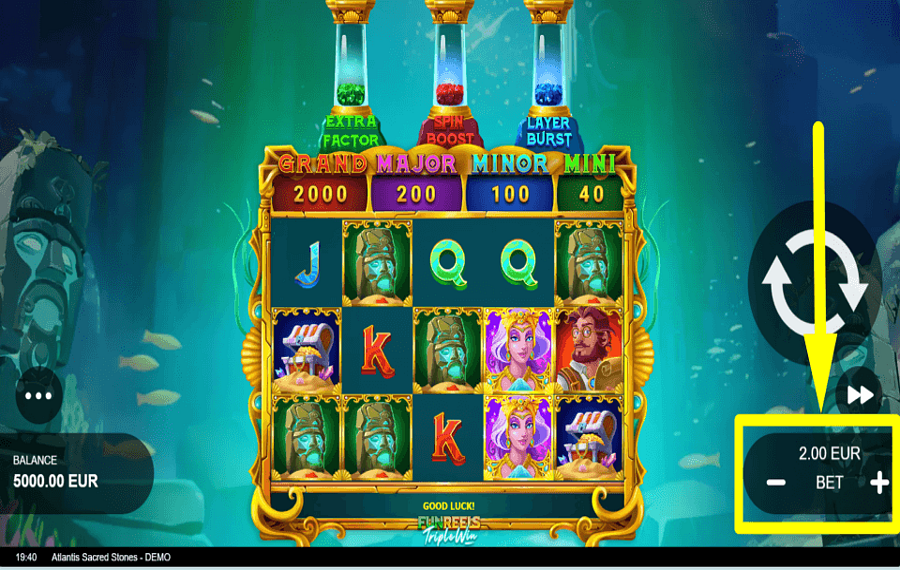 Atlantis Sacred Stones DECIDE CUÁNTO ESTÁ EN JUEGO.