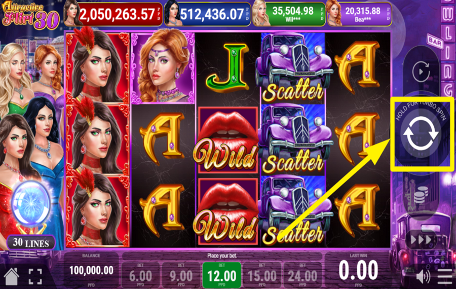 Attractive Flirt 30 AJUSTA TU APUESTA.