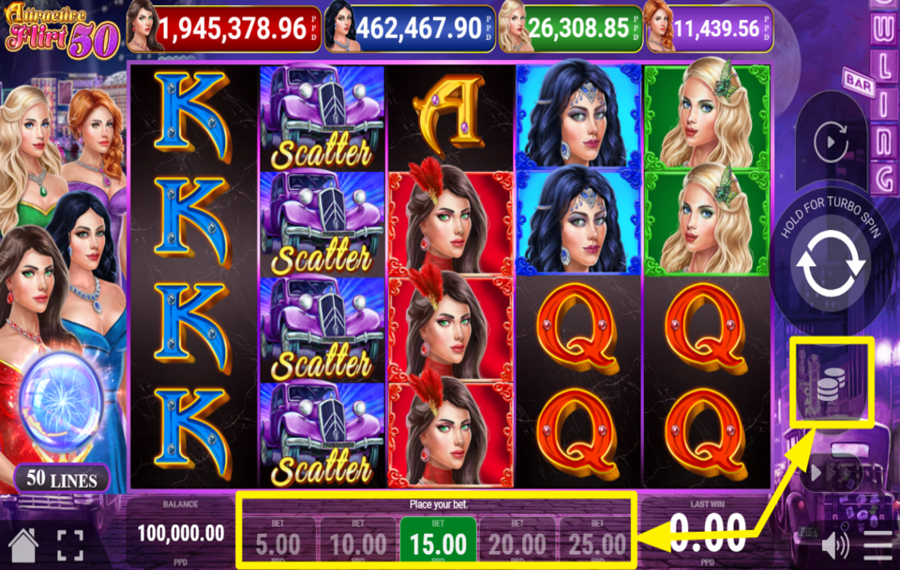 Attractive Flirt 50 ENTSCHEIDEN SIE SICH FÜR IHREN EINSATZ.