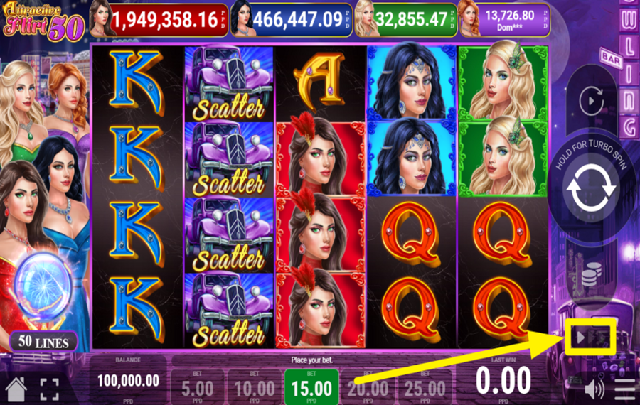 Attractive Flirt 50 ERHÖHEN SIE DIE GESCHWINDIGKEIT.