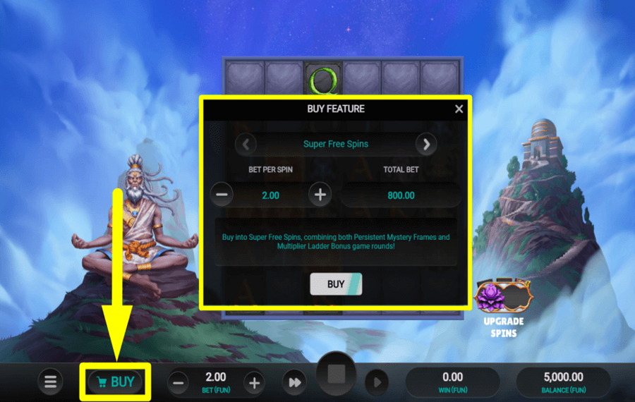 Aura God PURCHASE THE BONUS.