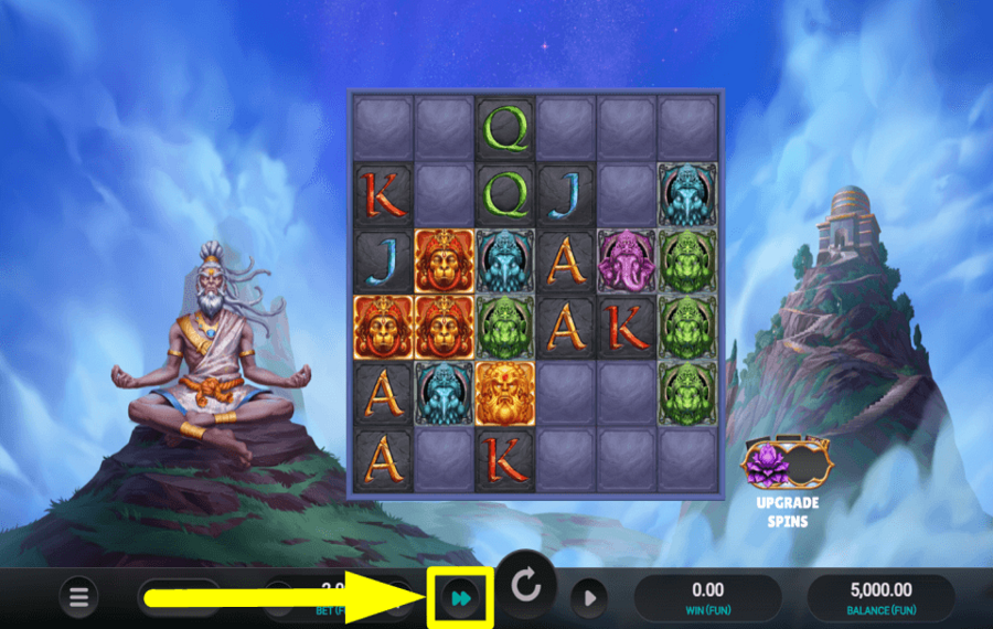 Aura God PICK UP THE PACE.