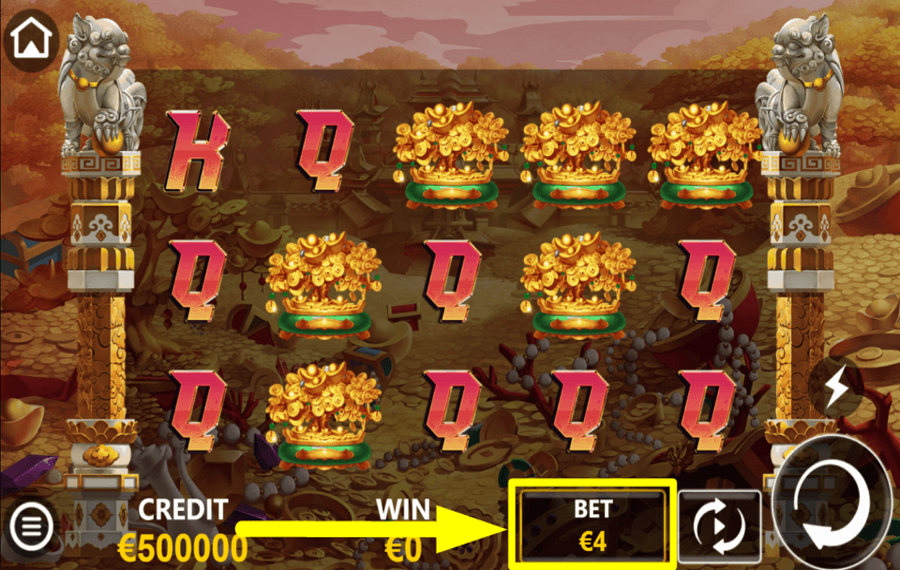 Auspicious Fortune God 3 ELIGE LA APUESTA.