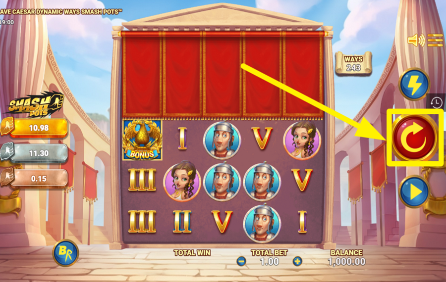 Ave Caesar Dynamic Ways Smash Pots ALLUMEZ L'EXCITATION !