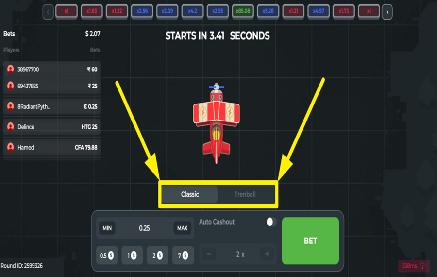 Avia Fly ВЫБЕРИТЕ РЕЖИМ ИГРЫ.