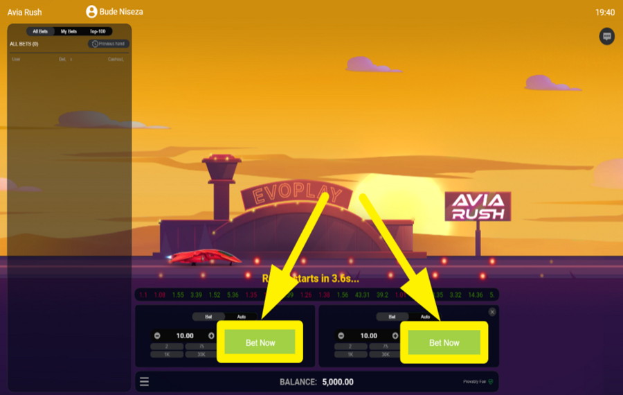 Avia Rush ENTREZ DANS L'ACTION !