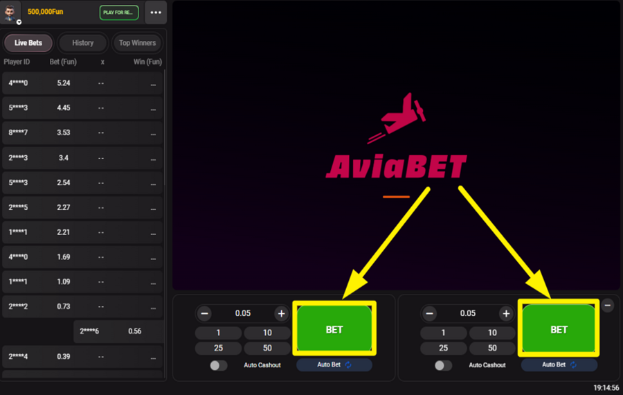 AviaBET FAI LA TUA SCOMMESSA.