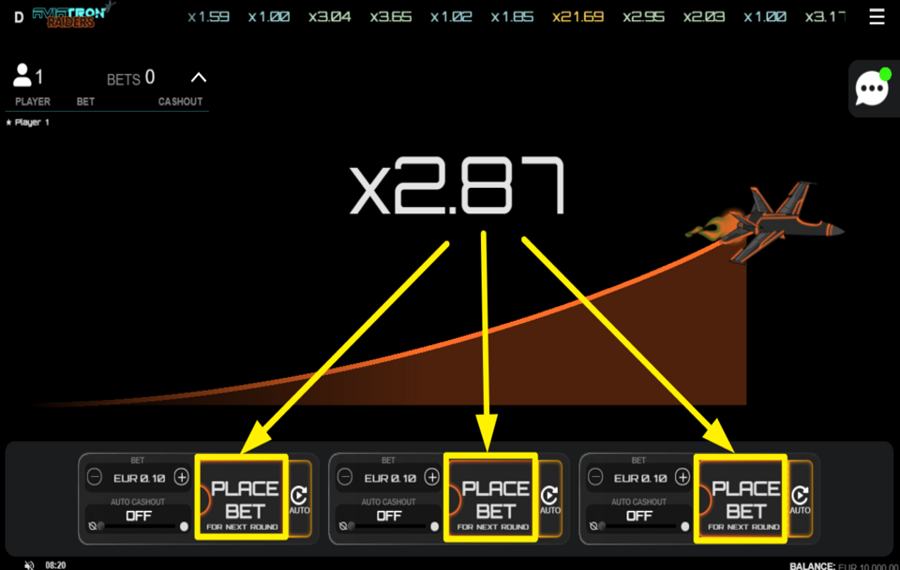 Aviatron Raiders FAITES VOTRE JEU.