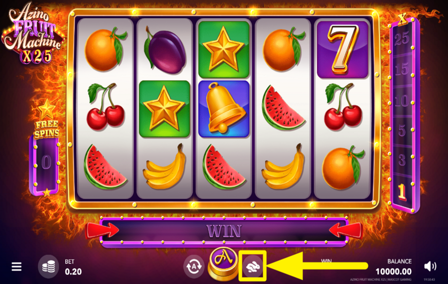 Azino Fruit Machine x25 ELEVATE THE TEMPO.