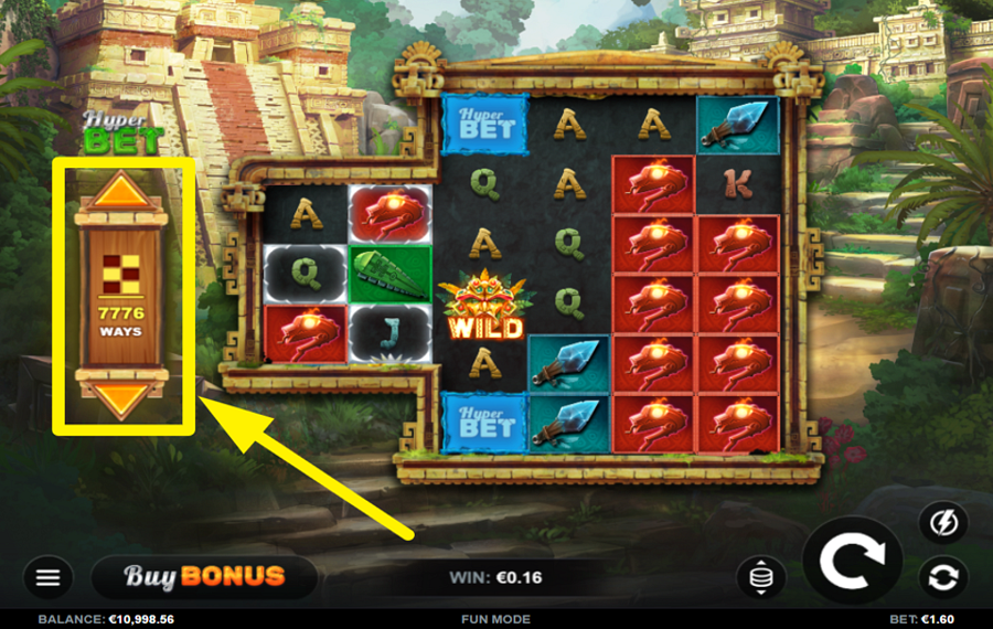 Aztec Apocalypse PrizeMatch POWER UP WITH HYPERBET.