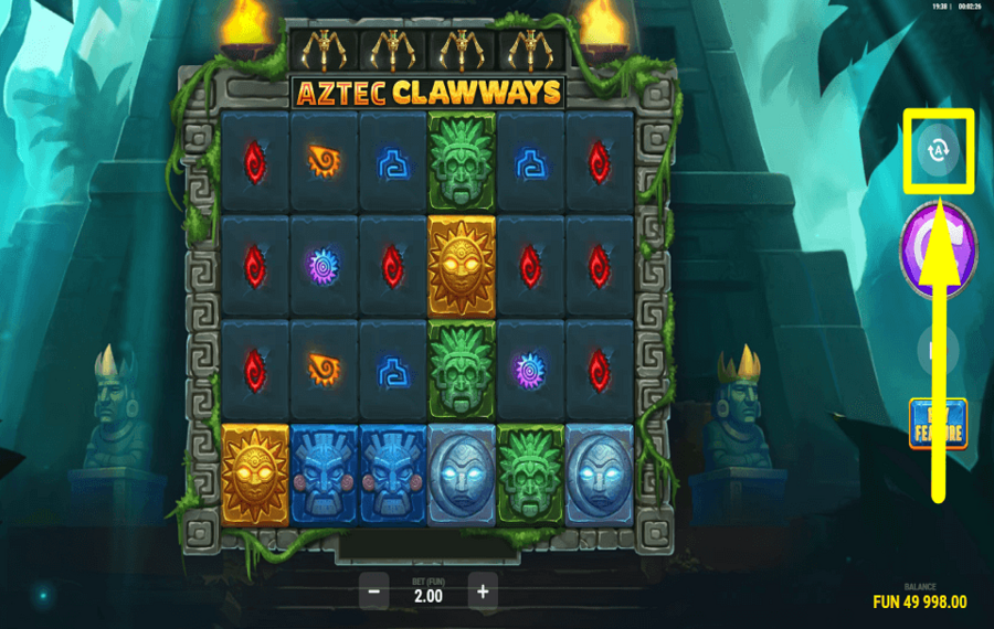 Aztec Clawways PREPARAR REPRODUCCIÓN AUTOMÁTICA.