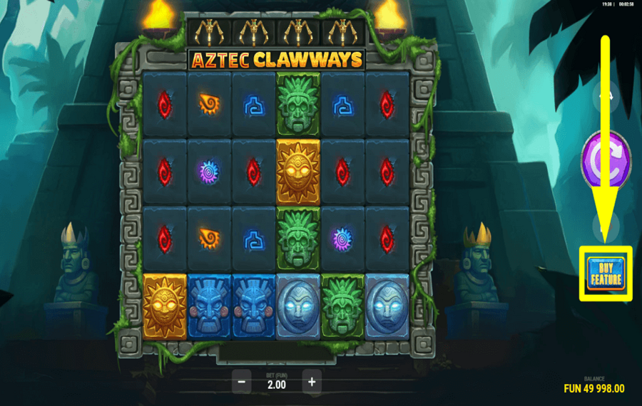 Aztec Clawways PAGAR POR BONOS.