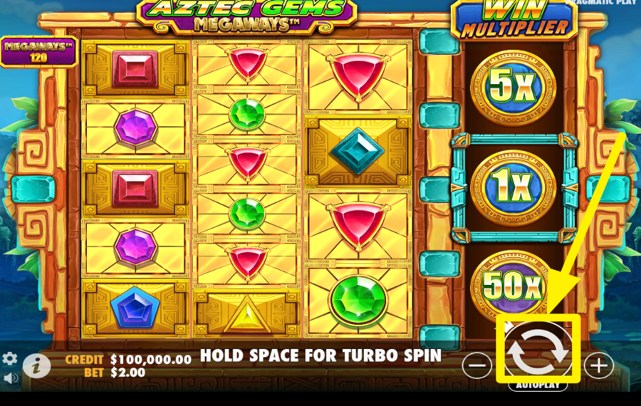 Aztec Gems Megaways SPIN TO WIN!