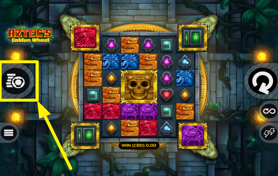Aztecs Golden Wheel REGOLA LA TUA PUNTATA.