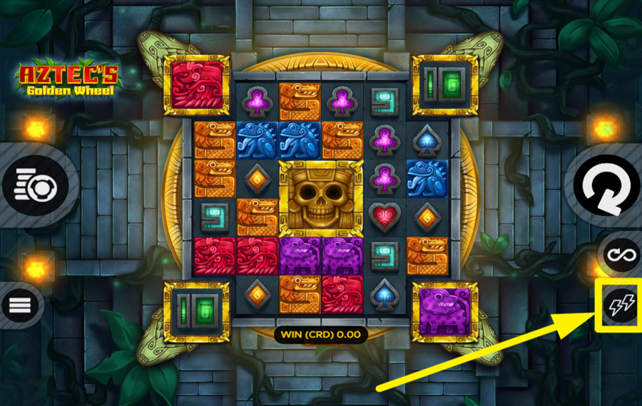 Aztecs Golden Wheel CAMBIA LA VELOCITÀ.