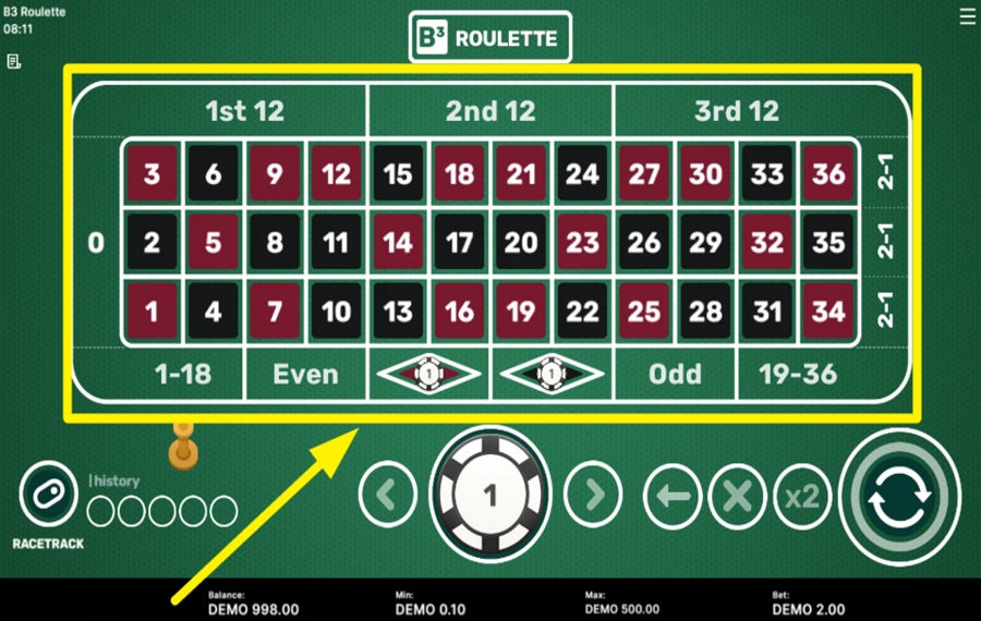 B3 Roulette СДЕЛАЙТЕ СТАВКУ.