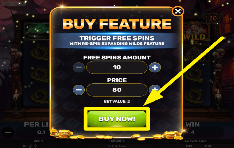 Baba Yaga Tales Haunted Hollows ACHETEZ DES TOURS GRATUITS.