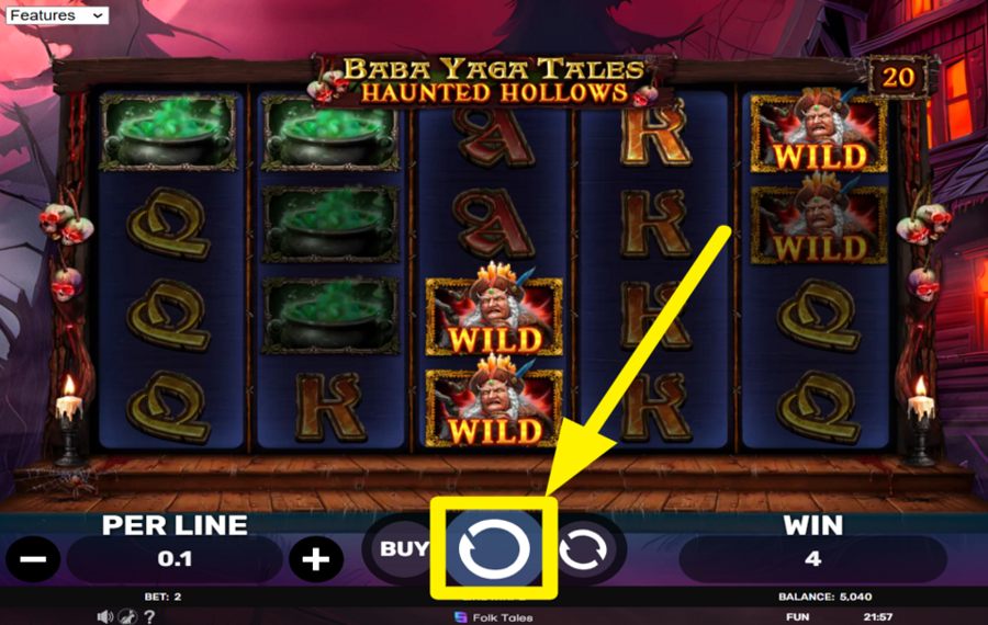 Baba Yaga Tales Haunted Hollows TOURNEZ POUR LA VICTOIRE !