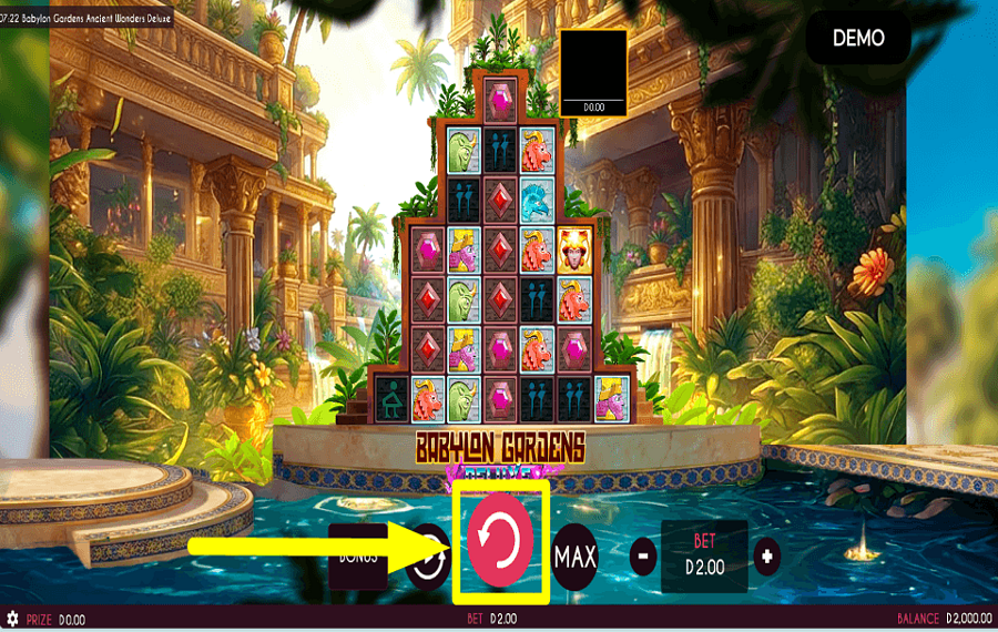 Babylon Gardens Ancient Wonders Deluxe ES HORA DE APOSTAR.