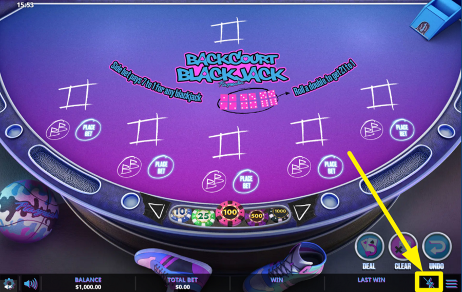 Backcourt Blackjack CAMBIA LA VELOCITÀ.