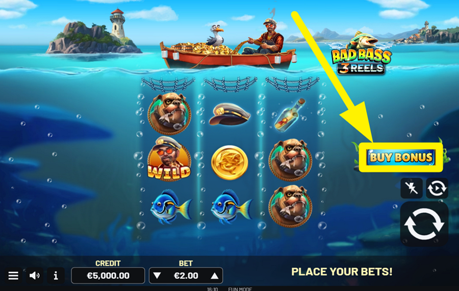 Bad Bass 3 Reels ¡ESFUÉRZATE POR MÁS!