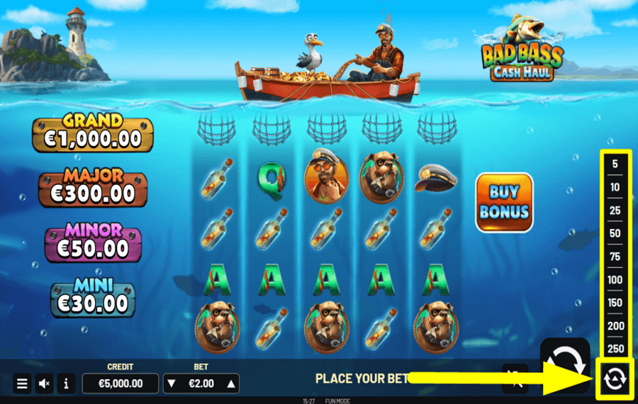 Bad Bass Cash Haul GIRAR AUTOMÁTICAMENTE.