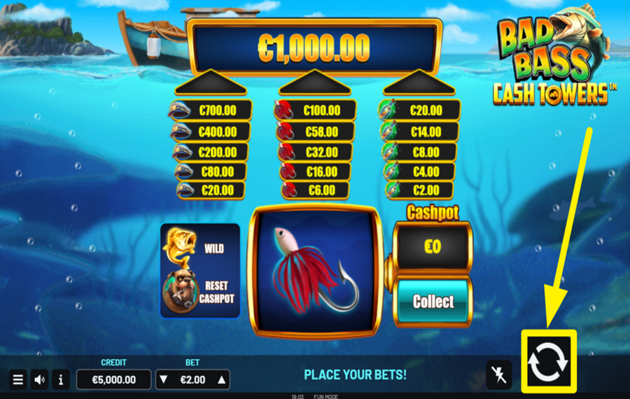 Bad Bass Cash Towers ¡ENTRE EN LA ACCIÓN!