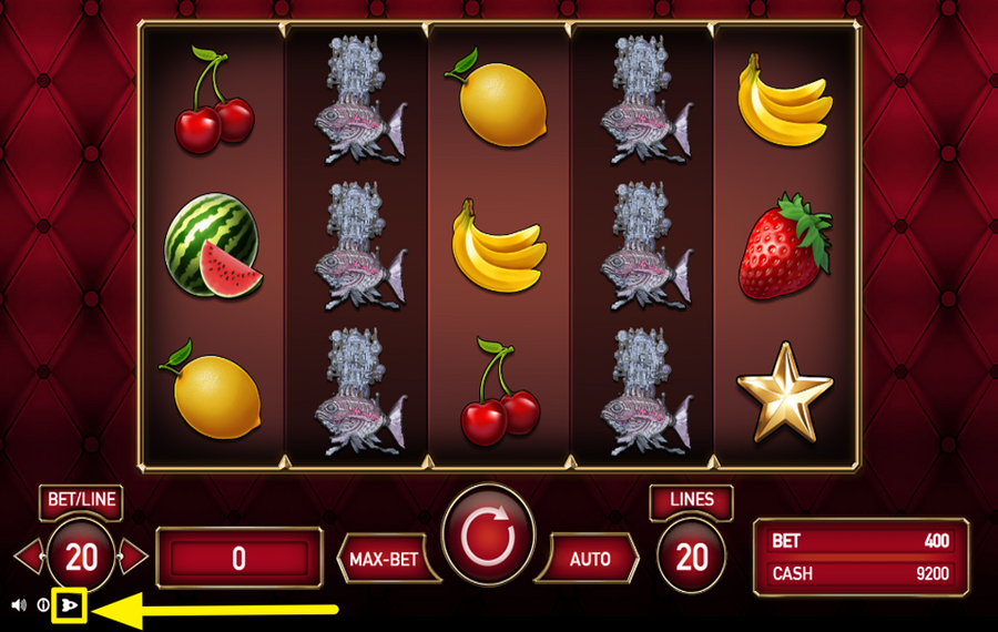 Bahamut Star 20 Lines AUMENTA AL MASSIMO LA VELOCITÀ.