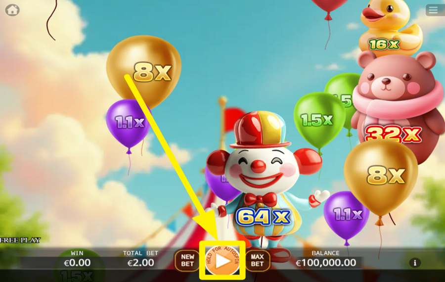 Balloon Joker POP THE BALLOONS!